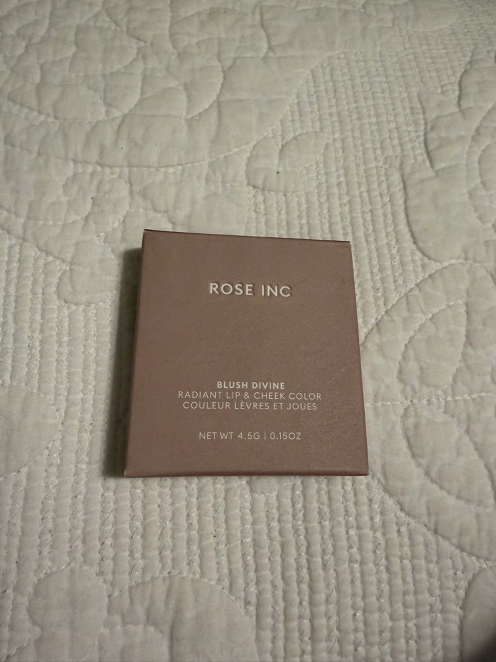 NIB ROSE INC Blush “Azalea”